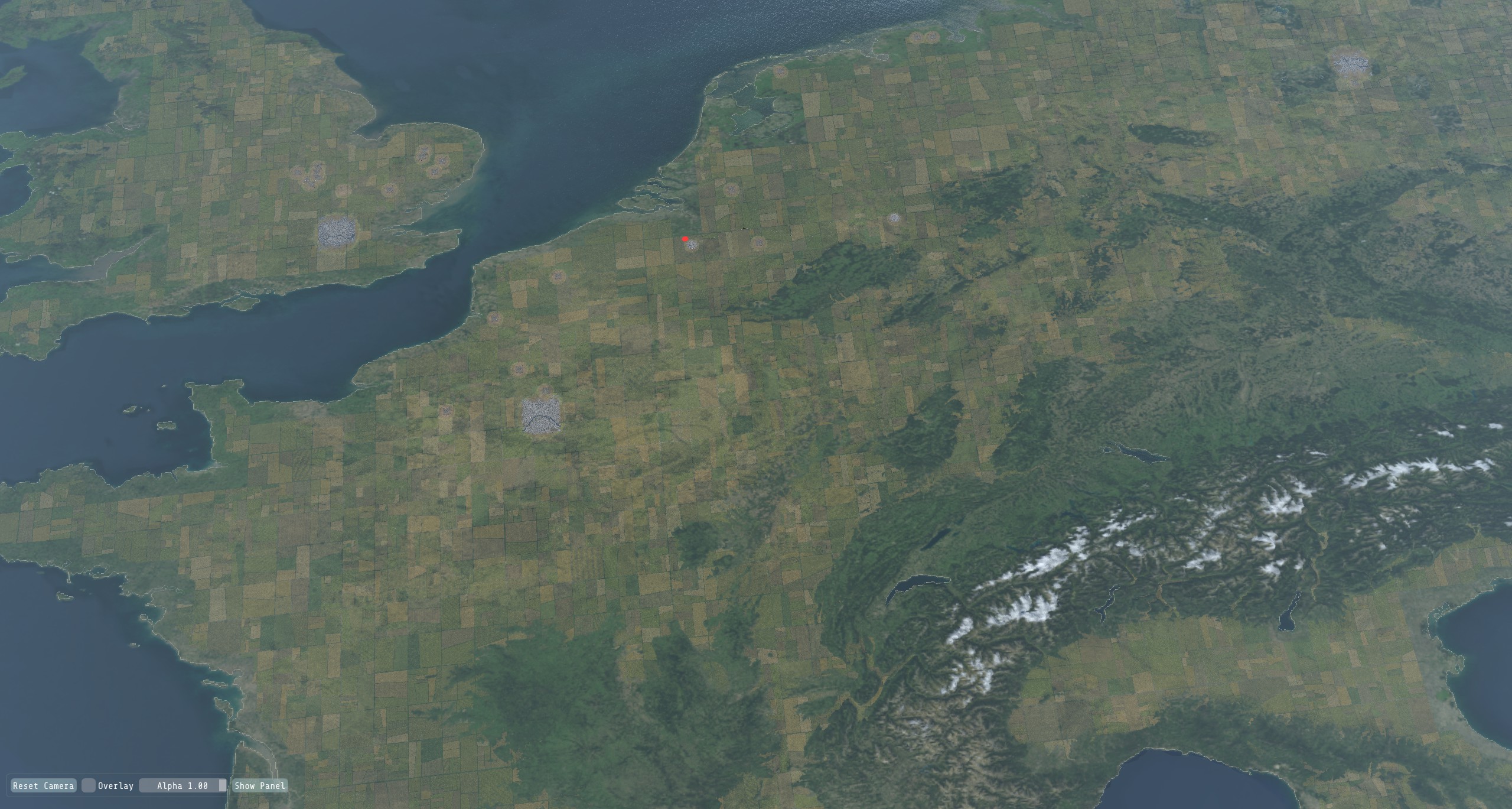 European terrain with fog in 20th Century Warfare