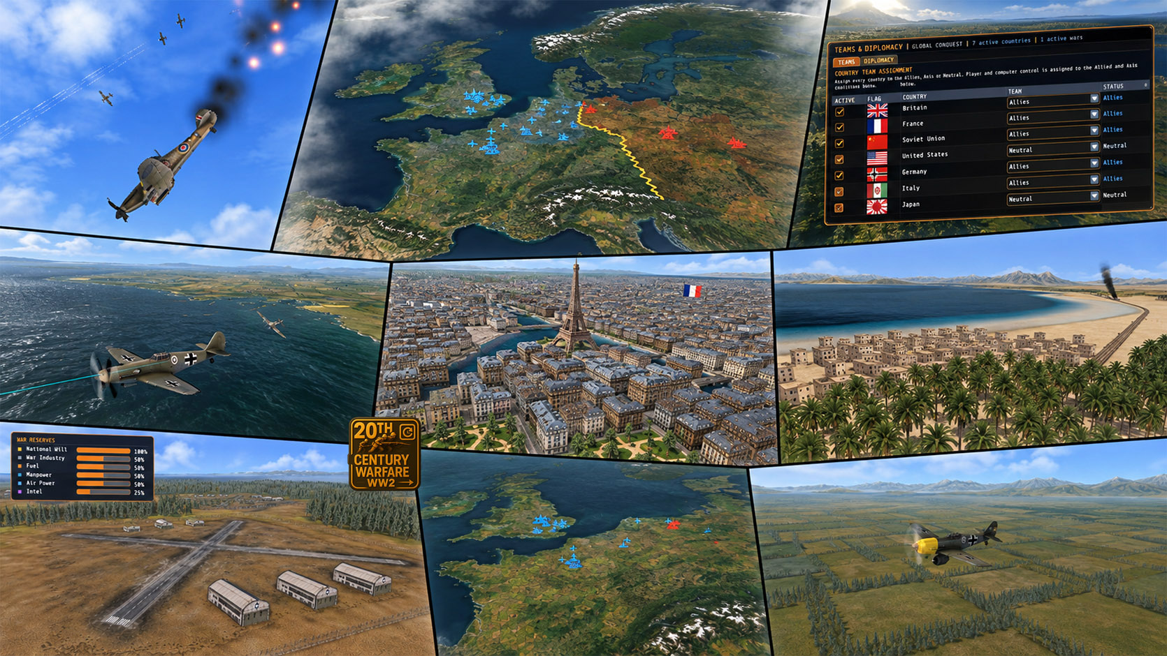 20th Century Warfare gameplay screenshots